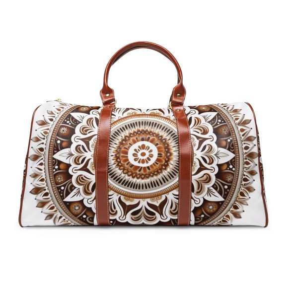 waterproof travel bag boho,Unisex travel bag,  Everyday Travel Bag, Colorful - Picture 2 of 9